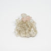 Cristal de roche avec dauphin en quartz rose.